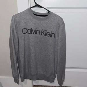 Women’s grey Calvin Klein sweater